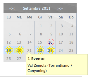 Gestione Eventi